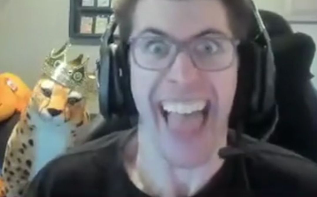 tiktok man scream